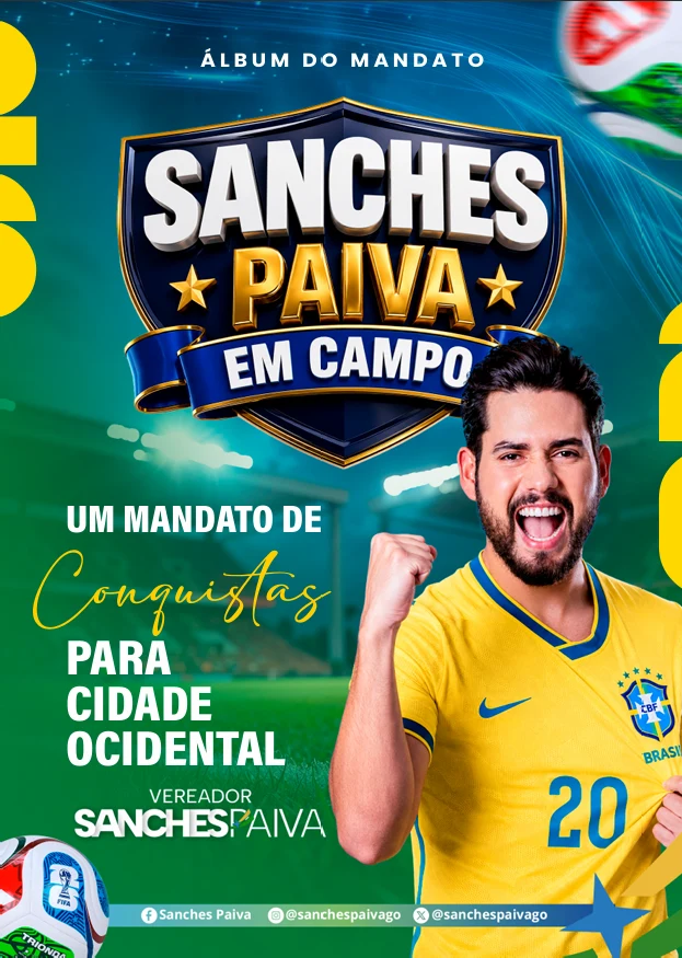 Capa do Álbum do Mandato Sanches Paiva
